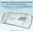 thumbnail image 4 of Protecteur d'Écran (3+Lot de 1) Compatible pour ASUS ROG Ally Portable 7 Pouces 2023, Film en Verre Trempé Anti-Rayures Haute Définition et Poignée en TPU Transparente Housse de Protection, 4 of 6