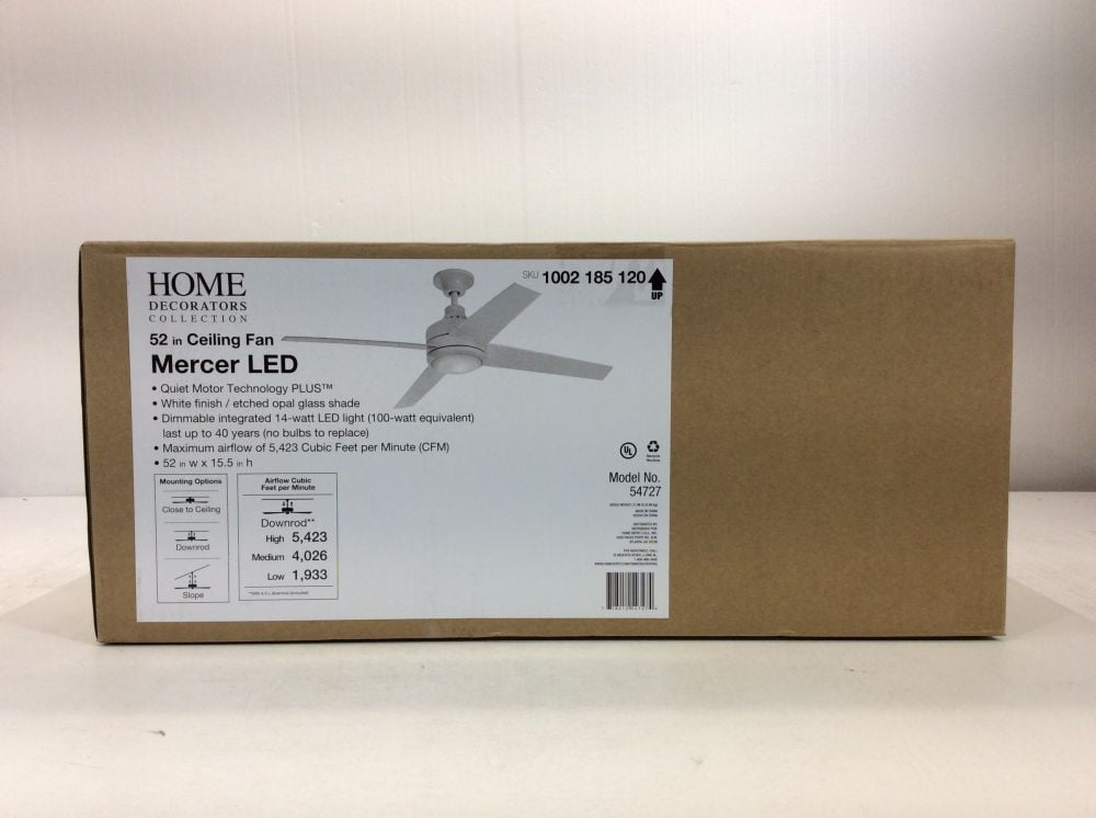 Mercer Ceiling Fan Led Light Replacement Shelly Lighting