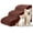 Brown, variant on 3 Tiers Dog Ramp and Stairs for Beds Or Couches - Non-Slip Sturdy Pet Steps - for Small Dogs to get on High Bed