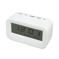 thumbnail image 2 of Despertador LCD Para Niños, Despertador Digital Función De Repetición Diseño De Retroiluminación Alarmas Musicales Para La Escuela Para El Dormitorio ANGGREK Blanco, 2 of 8