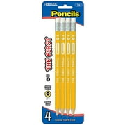 BANGKIT USA BAZIC #2 The First Jumbo Premium Yellow Pencil (4/pack)