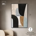 thumbnail image 5 of Interlocking Segments I Canvas Boho Geometric Art by Art Remedy, Black Frame, 36 x 54, 5 of 7