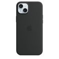 thumbnail image 1 of Open Box - iPhone 15 Plus Silicone Case with MagSafe – Black, 1 of 1