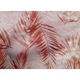 thumbnail image 5 of oneOone Cotton Poplin Red Fabric Tropical Leaf Craft Projects Decor Fabric Printed By The Yard 56 Inch Wide, 5 of 5