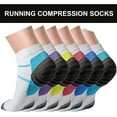 thumbnail image 1 of 1 Pair Good Skin-touch Running Socks Strong Toughness Breathable Easy to Clean Cycling Socks for Sports, 1 of 7