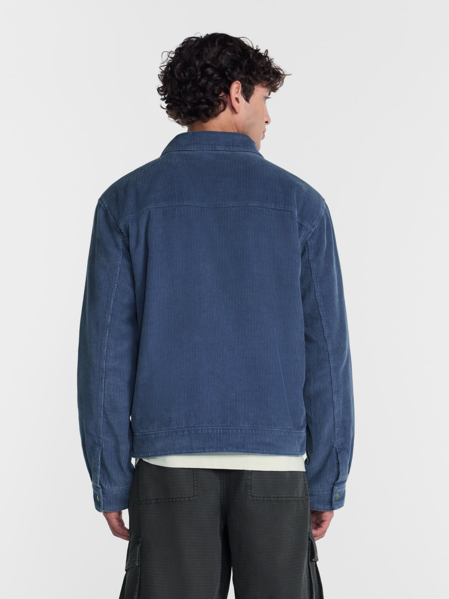 No Boundaries Corduroy Trucker Jacket, Men’s S-3XL
