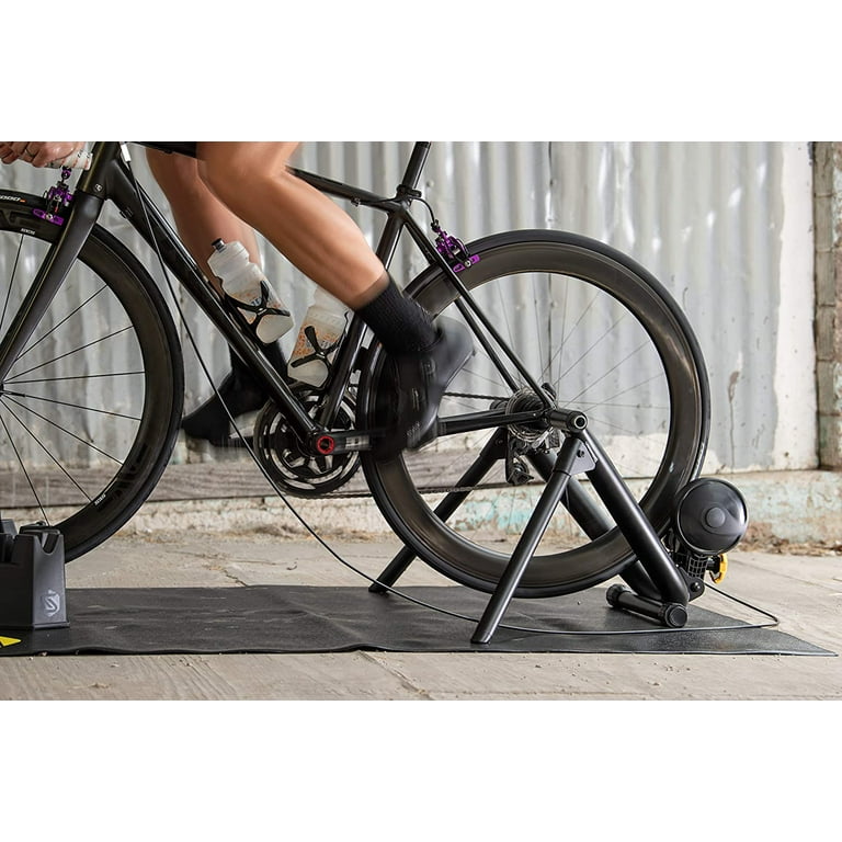 Saris Bike Trainer Mat Climbing Riser Block Towel Accessory Kit Black Walmart