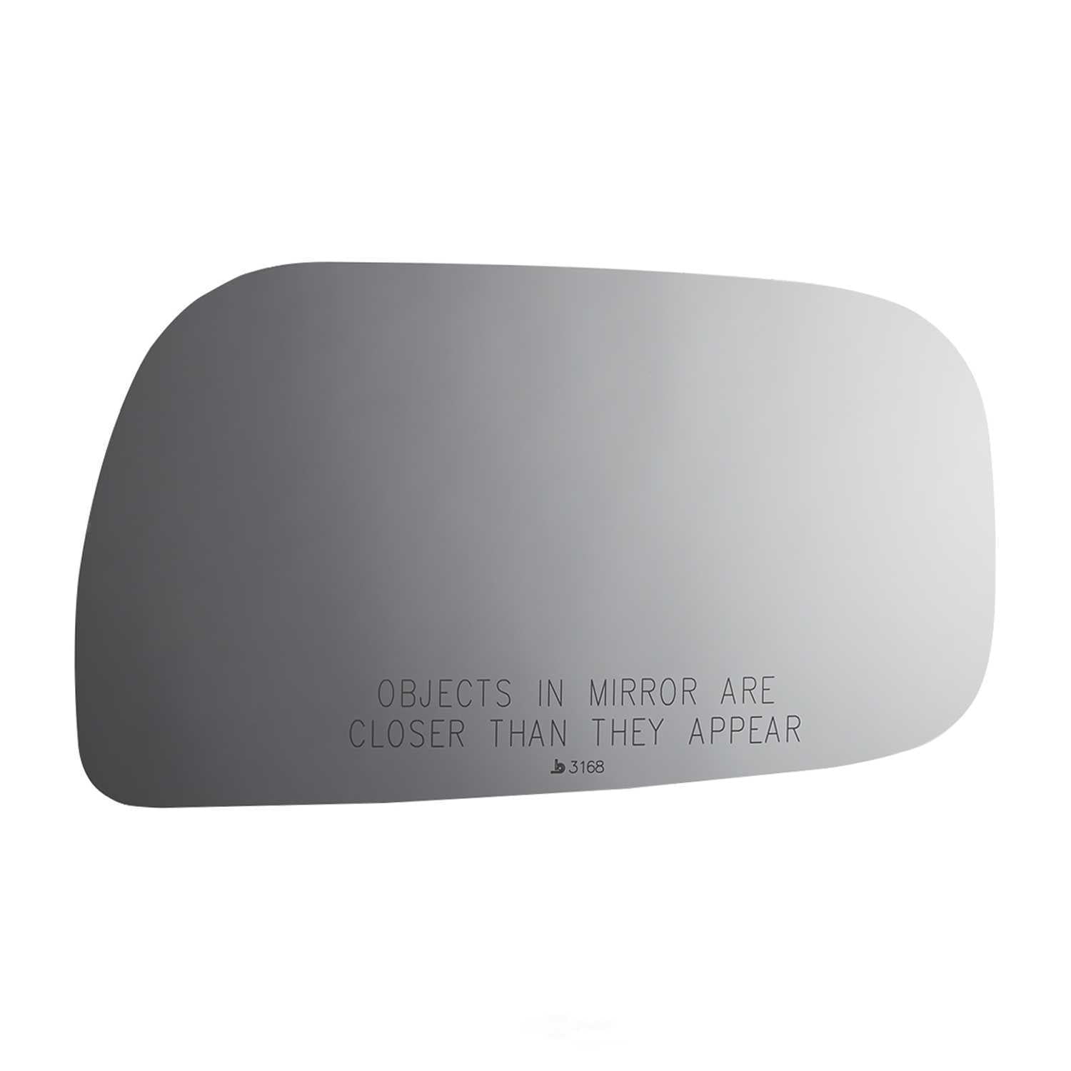 Burco Side View Mirror Replacement Glass - Clear Glass - 3168