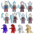 thumbnail image 1 of 8 Super Hero Pixel World Building Blocks Man Assembled Toys-ZJKDGJKJ, 1 of 4