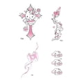 thumbnail image 3 of 10pcs Cute Hello Kitty Flower Arm Waterproof Long Lasting Tattoo Sticker Loveliness, 3 of 6
