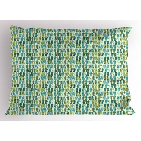 flip flop pillow sham