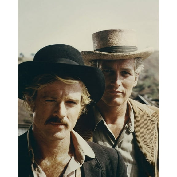 Paul Newman And Robert Redford In Butch Cassidy And The Sundance Kid 24X36 Classic Hollywood Poster