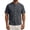 Gray, variant on Waffle Knit Button Down Shirts for Men Casual Short Sleeve Collarless Tops Lightweight Summer Lounge Streetwear Clothes Green XL