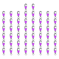 thumbnail image 1 of Llavero retráctil con cable de acero de 24 pulgadas soporte para tarjeta de identificación color morado, 1 of 3