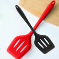 thumbnail image 2 of Juego de accesorios de cocina esenciales, espátula ranurada flexible antiadherente para cocinar, resistente al calor hasta 230 °C, diseño saludable que promueve el filtrado de aceite, herramientas, 2 of 5