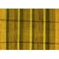 thumbnail image 1 of Ahgly Company Indoor Rectangle Abstract Yellow Modern Area Rugs, 2' x 4', 1 of 4