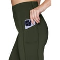 thumbnail image 2 of RBX Active Women's Full Length Squat Proof Fleece Lined Leggings with Pockets, 2 of 5