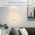 thumbnail image 3 of HLONK Rechargeable Touch Light  RTSU DIY Stick Anywhere Led Night Light Touch Lamp Tap Light (Touch Sensor Switch  Stepless Dimmer  Last Setting Memory  Built-in Battery Powered  Warm Lig, 3 of 7