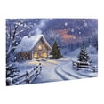 thumbnail image 2 of 500 PCS Rural Snow Scenery 500 Piece Wooden Puzzle For Adults,Brain Challenge,Relax Yourself,Vintage Snow Scenery Christmas Puzzle 500 Piece,Great For Relaxation And Display For Puzzle Enthusiast, 2 of 6