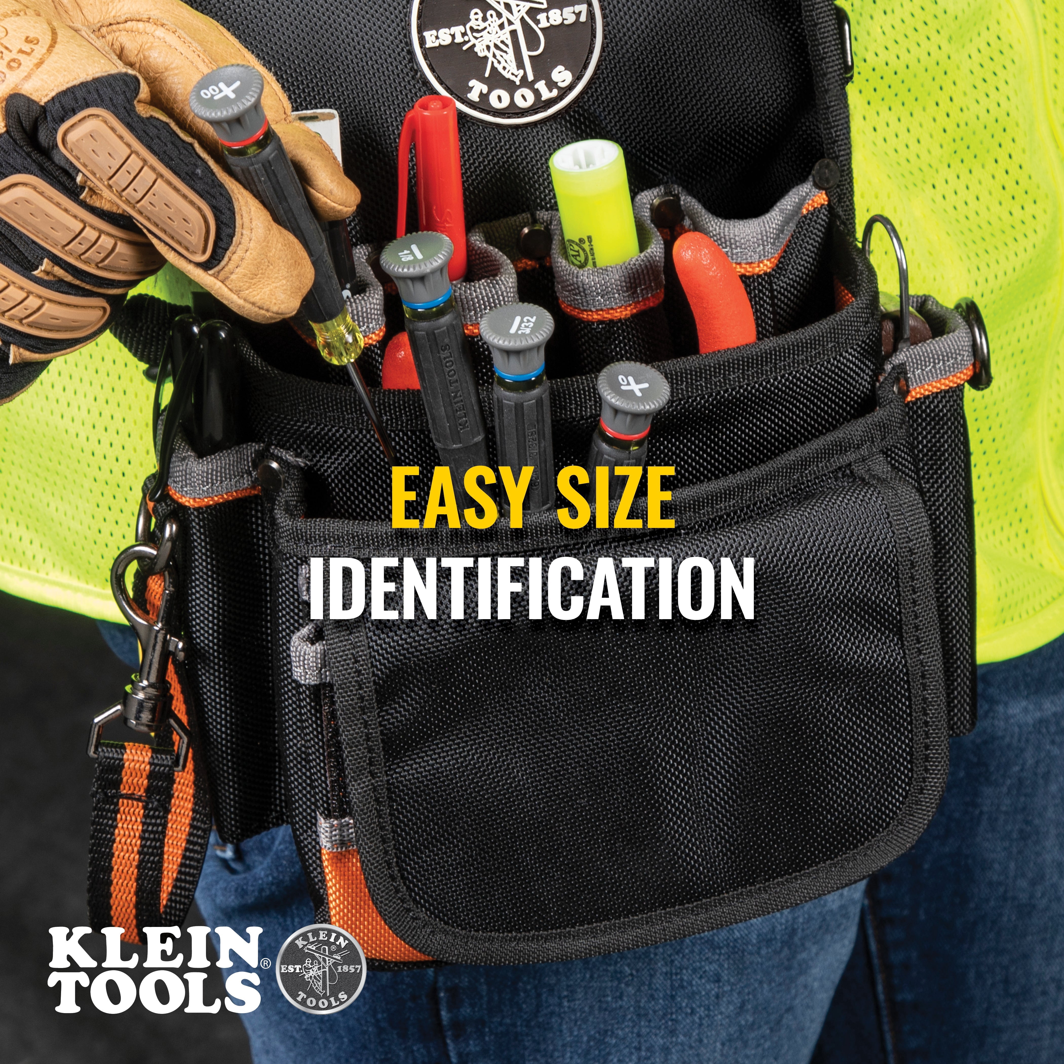 Klein Tools Color-Coded Screwdriver Set, 14-Pieces