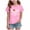 B2-Pink, variant on sdbrld Girls' Tees Tops, Kids Christmas Gifts Short Sleeve Graphic Shirts Holiday Clothes Black Sizes 9-10 Years