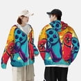 thumbnail image 4 of Lsque Gaming UPF 50+ Lightweight Sun Protection Men's Women's Long Sleeve Shirt, Hoodie Performance -3X-Large, 4 of 9