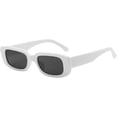 thumbnail image 1 of Gafas de sol rectangulares para mujer, gafas de sol de moda retro, protección UV 400, gafas con montura cuadrada, 1 of 3