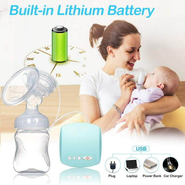Portable milk Extractor Electric Breast Pump with anti backflow design 2 pumping modes
