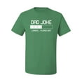 thumbnail image 2 of Wild Bobby,Dad Joke Loading Hilarious Funny Dad Granpa Daddy, Father's Day, Men Graphic Tees, Kelly, Medium, 2 of 3