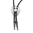thumbnail image 3 of Vintage turquesa piedra Bolo Tie Western Native American Retro Bola Ties corbatas para hombres y mujeres Feliz Sencillez, 3 of 4