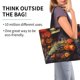 thumbnail image 2 of Fotbe Vintage Floral Skull Bolsa Tote Estética de Lona con Estampado para Mujer - Bolsa Reutilizable de Hombro Casual para Vacaciones, Compras, Trabajo y Gimnasio, 2 of 8
