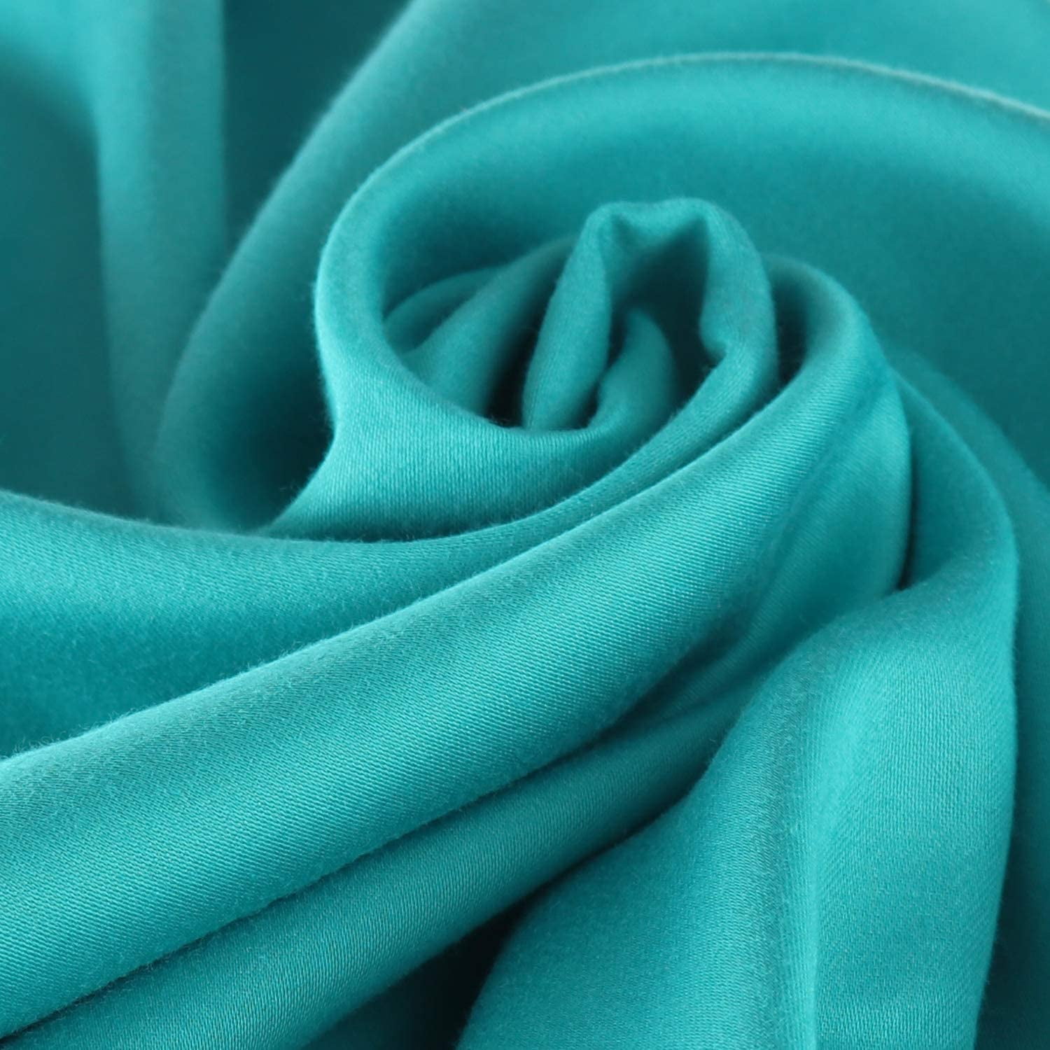 Nestl® 1000 Thread Count Premium Cotton Blend 6 Piece Duvet Cover Set, Includes Duvet Cover, Deep Pocket Fitted Sheet, 2 Pillow Cases, 2 Pillow Shams - Lightweight, hypoallergenic - King, Teal