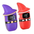 thumbnail image 1 of 2 walkie-talkies para niños, radios bidireccionales, juguetes portátiles para niños. rojo y morado, 1 of 8