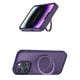 thumbnail image 4 of for iPhone 15 Pro Max/15 Ultra Case with 360 Rotatable Magnetic Ring[Compatible with Magsafe][Invisible Kickstand] Slim Phone Cover, 4 of 5