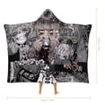 thumbnail image 2 of Himiko Toga Wearable Blanket Cloak Arctic Velvet Hooded Blanket Soft Fuzzy Hoodie Blanket Cape for Adults Kids 50"x60", 2 of 8