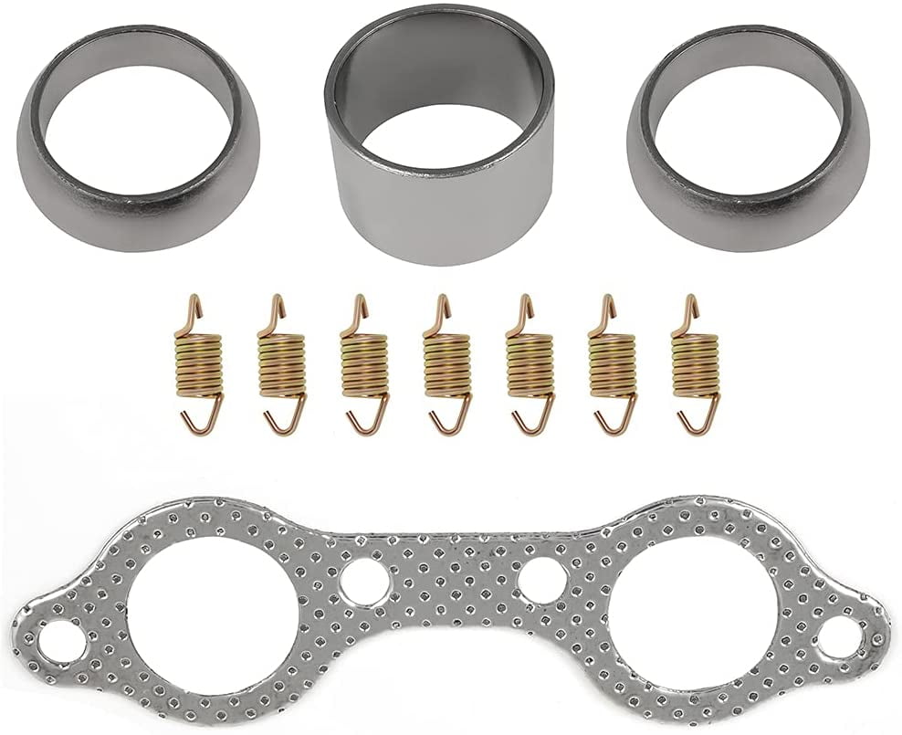 ECCPP Exhaust Gasket Seal manifold gasket Exhaust Spring 5811511 3610047 5250091 7041687 7041789 Fit for Polaris Ranger Rzr S 800 EFI 09-11 INEEDUP Engine components Exhaust Parts to Muffler Seal 