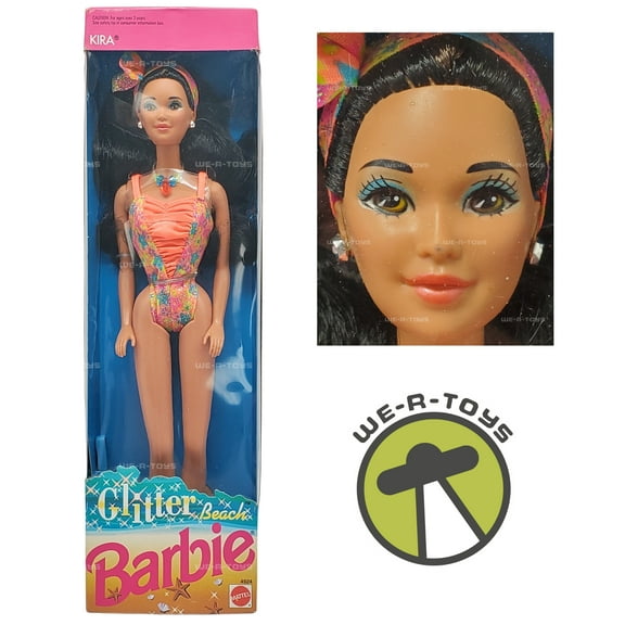 Barbie Glitter Beach Kira Doll 1992 Mattel 4924