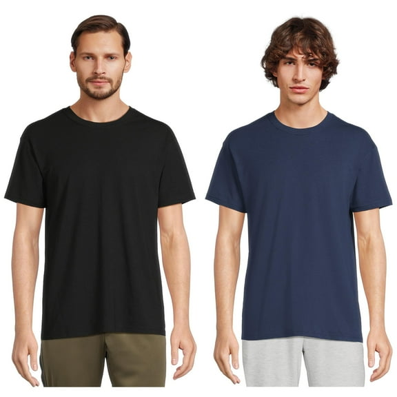 Athletic Works Men's and Big Men's Tri Blend Tee, Sizes XS-4XLT