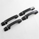 thumbnail image 4 of Exquisite Door Handle Cover+Door Handle Bowl Cover Trim for Triton / L200 2024 Exterior Accessories Carbon Fiber, 4 of 5