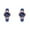 Blue 2PCS, variant on (2-Pack) 2025 Quartz Watch Outdoor Wrist World Watch Stainless Sports Mens Steel atomic Solar Watch Analog Date Men's