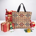 thumbnail image 6 of Vsdgher Traditional Tribal Aztec print Tote Bag for Women Shoulder Bag with Zipper Large Shoulder Bag Handle Handbag Portable Washable for Travel, Work, 6 of 8