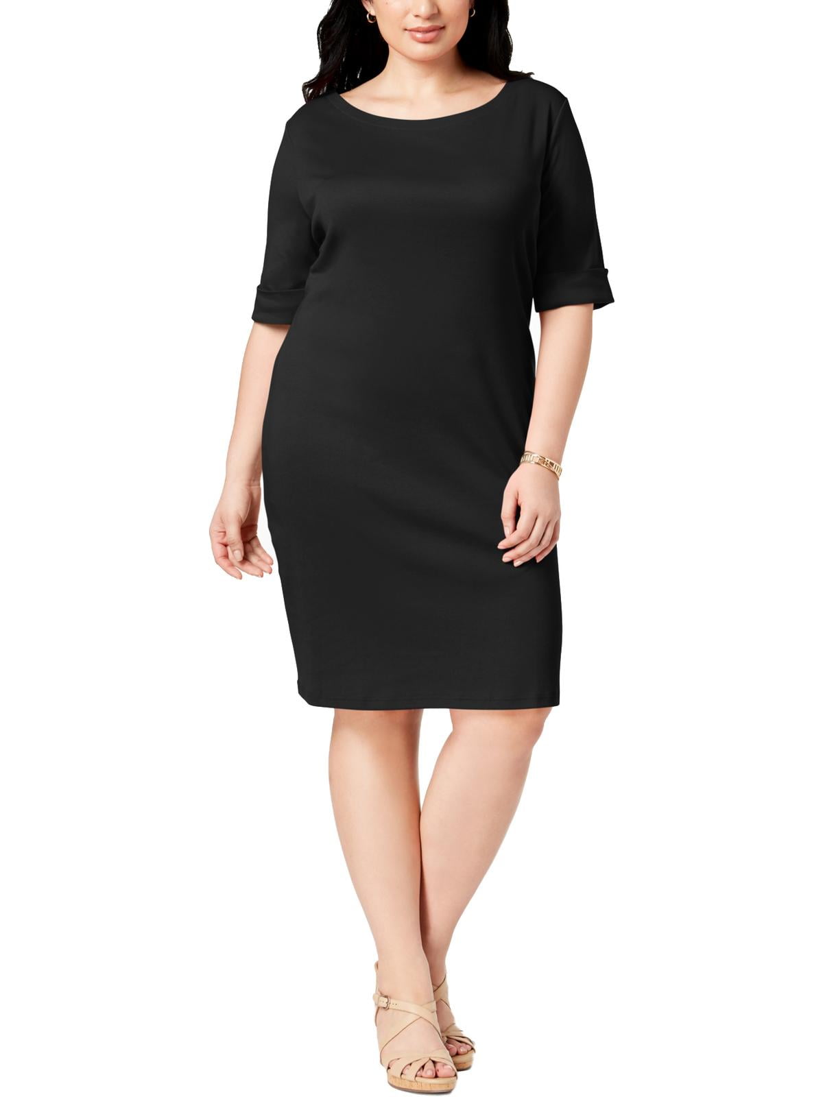 karen scott shirt dress