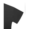 thumbnail image 3 of NISVIYA Plus Size Tops for WomenCasual Short Sleeve Shirts Loose Trendy Summer Tunics Black 3XL, 3 of 6