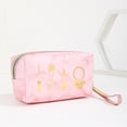 thumbnail image 2 of 1Pcs Portable Women Makeup Bag Cosmetic Bag Coin Pouch Storage Bag Grils Mini Lipstick Bag Small Bag Toiletry Bag Organizer Case (1HXB027), 2 of 7