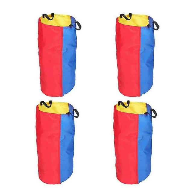 4pcs Potato Sack Race Bag Outdoor Jumping Bag Carnival Games Outdoor Lawn Games Props