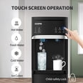 thumbnail image 2 of SOOPYK Bottom Loading Water Dooler Dispenser with Ice Maker for 5 Gallon Bottle,Hot/Cold/Room,Ice Full Alert,22lbs/24H,Self-Clean,Child Safety LockBlack, 2 of 10