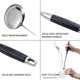thumbnail image 3 of Juego de utensilios de cocina de acero inoxidable 304, herramientas de cocina premium pulidas espejo Standcn 2 PCS, 3 of 6