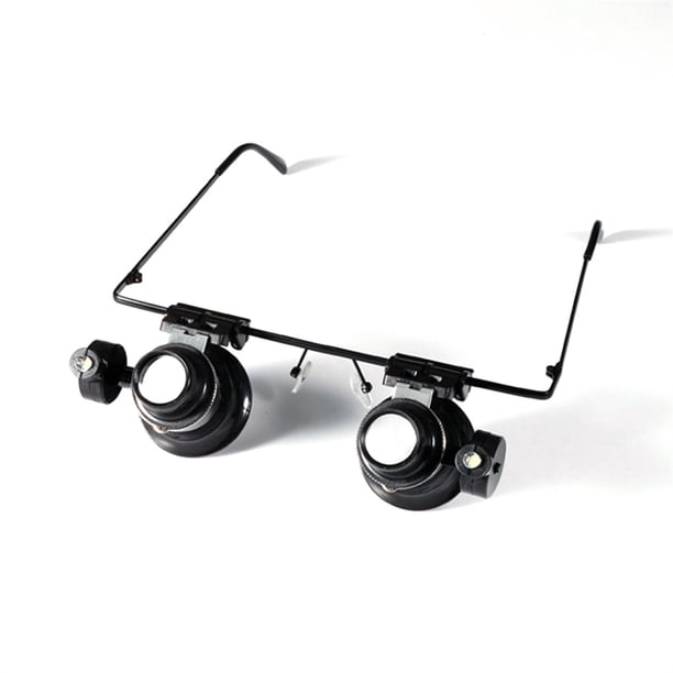 20x Lupa Lupa Cerrar Joyero Lupa Montaje Cabeza Montaje Ajustable Lupa Lupa LOUMASASSES Electrónicos Gadgets de precisión Inevent TO001447-00B