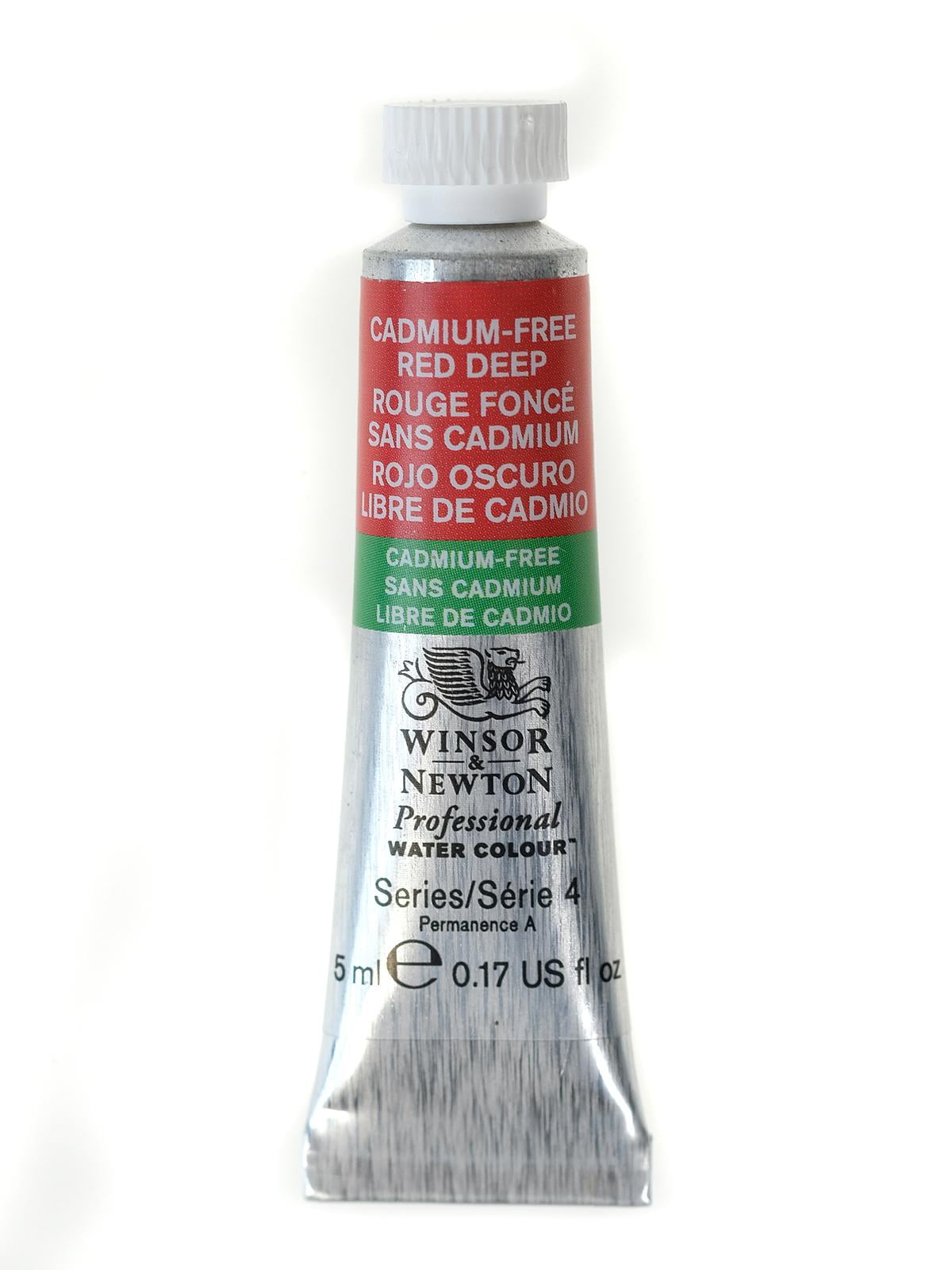 Professional Water Colours cadmium free red deep, 5 ml, 895 (pack of 3)