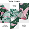 thumbnail image 5 of Women's Short Sleep Pants Sleep Shorts for Women Women's Pajama Bottoms Women's Athletic Shorts Suitable for Home Use Relaxation S Hawaiian Leaf, 5 of 8